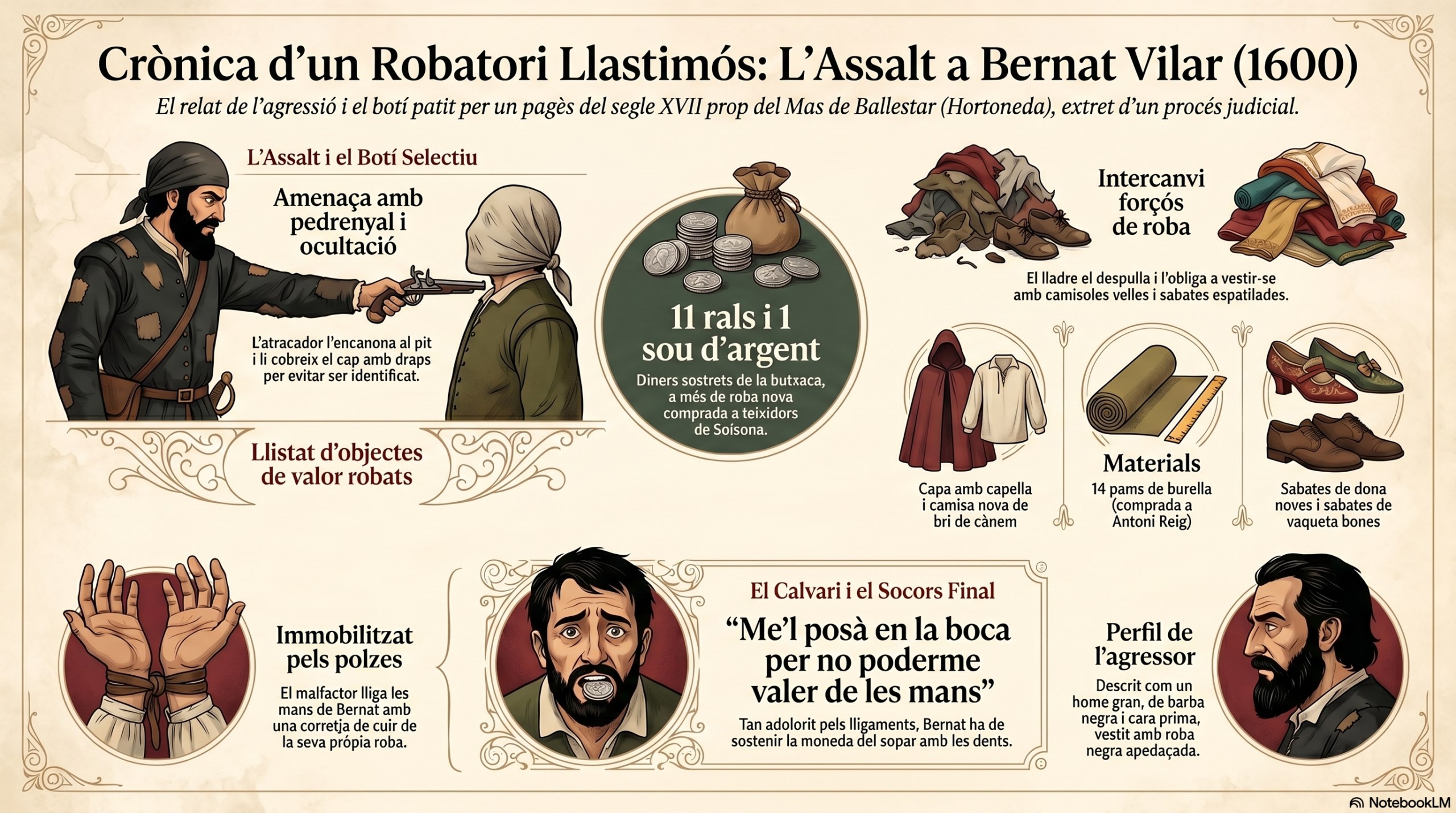 assalt al comerciant Bernat Vilar