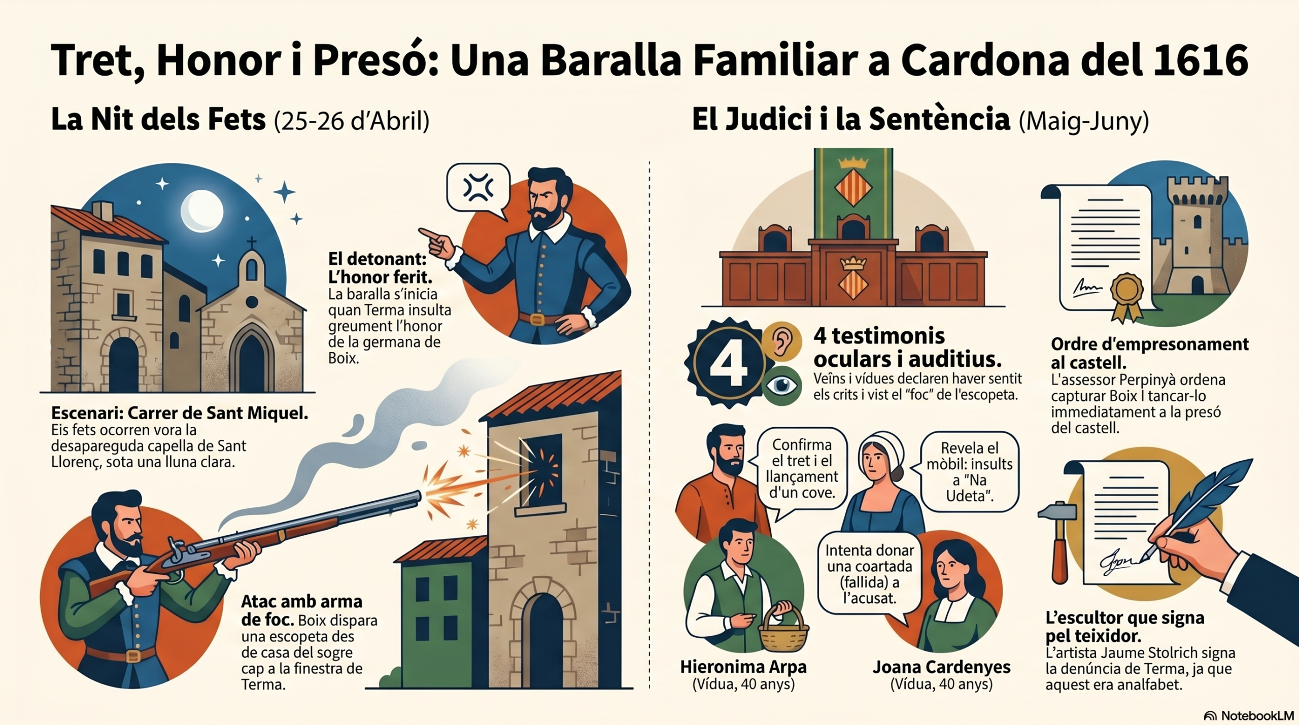 baralla familiar a cardona, 1616