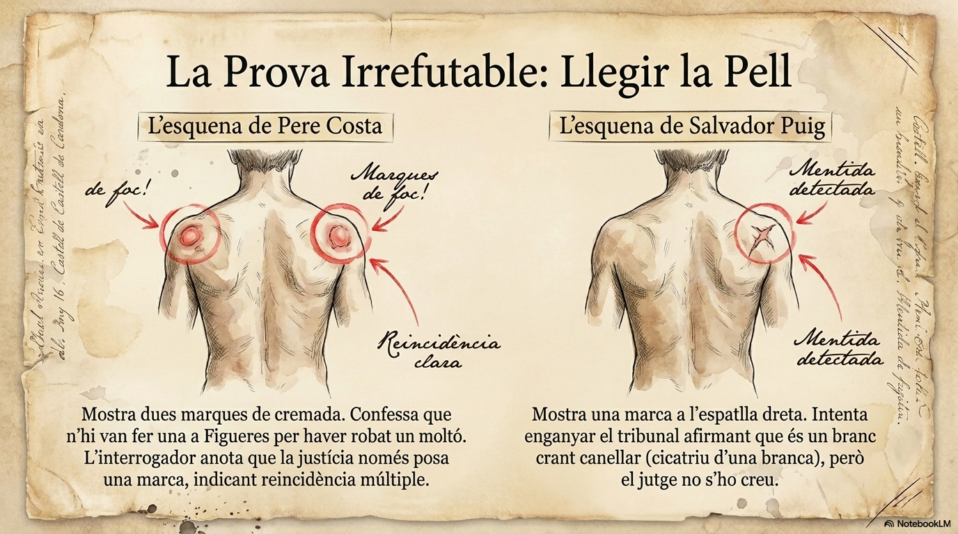 Fira de Solsona detinguts per furtar moneda. Sentenciats a fuetades a Cardona i exili de cinc anys justice in flesh slide 7