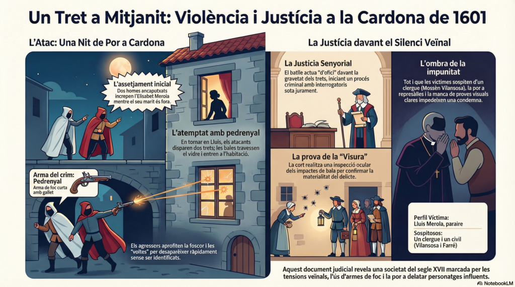 violència i justícia a cardona Tret a Merola 1601