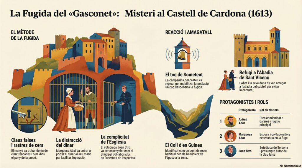 la fugida d antoni abat lo gasconet